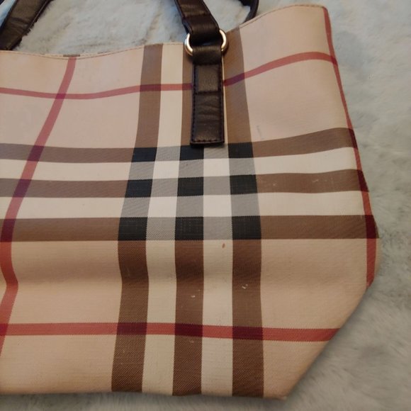 Mode Becky Earthtone Plaid Satchel Tote Bag - Picture 13 of 16